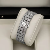 Audemars Piguet Royal Oak 15400ST Iced Out 41mm Aftermarket Diamond-Set