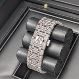 Audemars Piguet Royal Oak 15400ST Custom Diamond Black Dial 41mm Stainless Steel