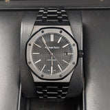 Audemars Piguet Royal Oak Selfwinding 15400ST 41mm Black PVD Coated Steel Watch