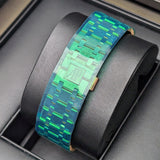 Audemars Piguet Royal Oak 15510OR.OO.1320OR.03 Blue Dial 18-Carat Pink Gold Watch 41mm