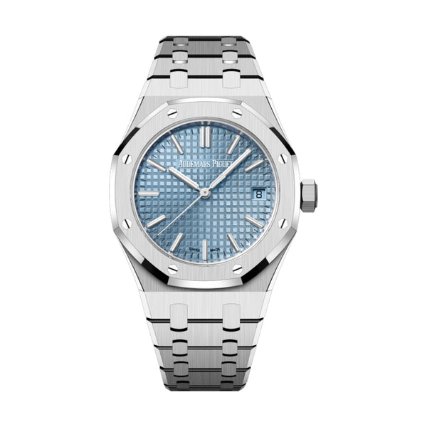 Audemars Piguet Royal Oak 15550ST.OO.1356ST.08 37mm Light Blue Dial Stainless Steel