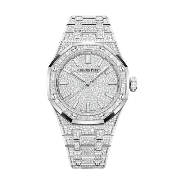Audemars Piguet Royal Oak Selfwinding High Jewelry 15552BC.ZZ.1358BC.01 37mm White Gold Diamond