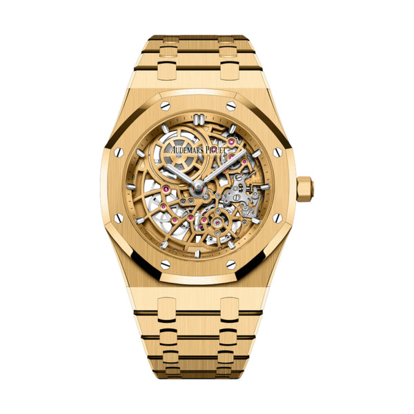 Audemars Piguet Royal Oak 16204BA.OO.1240BA.01 39mm Yellow Gold Openworked Dial