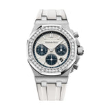 Audemars Piguet Royal Oak Offshore 26231ST.ZZ.D010CA.01.A 37mm Silver Dial White Rubber Strap