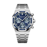 Audemars Piguet Royal Oak Chronograph 26240BC.SS.1320BC.01 41mm White Gold Blue Dial