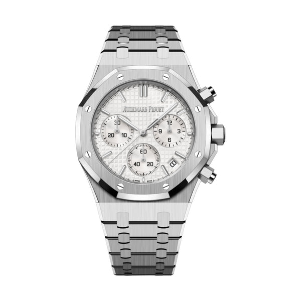 Audemars Piguet Royal Oak Chronograph 26240ST.OO.1320ST.07 Silver Dial 41mm Stainless Steel