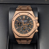 Audemars Piguet Royal Oak Chronograph 26320OR.OO.1220OR.01 – 41mm Rose Gold, Black Dial