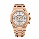 Audemars Piguet Royal Oak 26320OR.OO.1220OR.02 41mm 18k Rose Gold Silver Dial