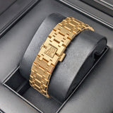 Audemars Piguet Royal Oak Chronograph 26320BA.OO.1220BA.02 41mm Blue Dial 18K Yellow Gold