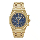 Audemars Piguet Royal Oak Chronograph 26320BA.OO.1220BA.02 41mm Blue Dial 18K Yellow Gold