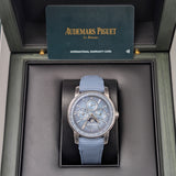 Audemars Piguet Code 11.59 Perpetual Calendar 26494BC.OO.D350KB.01 White Gold Blue Dial 41mm