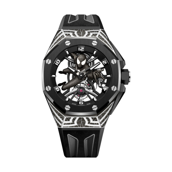 Audemars Piguet Royal Oak Concept Tourbillon 26632CN.OO.D100CA.01 42mm White Gold Black Rubber Strap