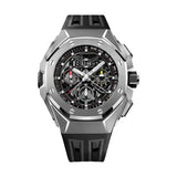 Audemars Piguet Royal Oak Concept 26650TI.OO.D013CA.01 Skeleton Dial 43mm Titanium Black and Grey Rubber Strap