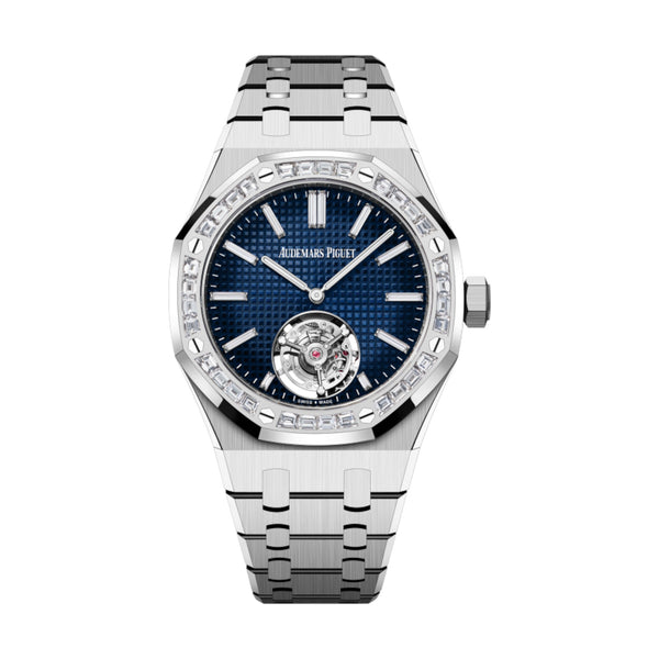 Audemars Piguet Royal Oak Flying Tourbillon 26660BC.ZZ.1356BC.01 37mm White Gold Blue Dial