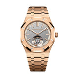 Audemars Piguet Royal Oak Tourbillon 26730OR.OO.1320OR.05 Grey Dial 18-Carat Pink Gold Bracelet 41mm