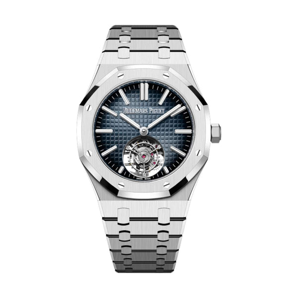 Audemars Piguet Royal Oak Flying Tourbillon 26730ST.OO.1320ST.02 Stainless Steel 41mm Smoked Blue Dial