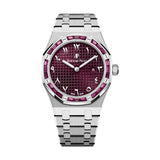 Audemars Piguet Royal Oak 67656BC.GR.1261BC.01 33mm White Gold Burgundy Dial