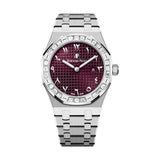 Audemars Piguet Royal Oak 67656BC.ZZ.1261BC.01 33mm White Gold Burgundy Dial