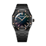 Audemars Piguet Royal Oak 77350CE.OO.1266CE.02.A Rainbow-Coloured Sapphire Dial 34mm Black Ceramic