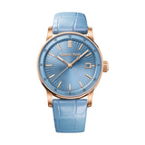 Audemars Piguet Code 11.59 77410OR.OO.A344CR.01 38mm Pink Gold Light Blue Dial Watch
