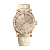 Audemars Piguet Code 11.59 77410OR.OO.A825CR.01 38mm Pink Gold Ivory Dial Watch