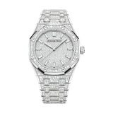 Audemars Piguet Royal Oak 77452BC.ZZ.1365BC.01 34mm White Gold Diamond Watch