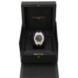 Audemars Piguet Royal Oak Offshore Diver 15710ST 42mm Iced Out with Aftermarket Diamonds