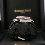 Audemars Piguet Royal Oak Offshore Diver 15710ST 42mm Iced Out with Aftermarket Diamonds