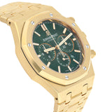 Audemars Piguet Royal Oak Chronograph 41mm 18K Yellow Gold Green Dial 26331BA.OO.1220BA.02