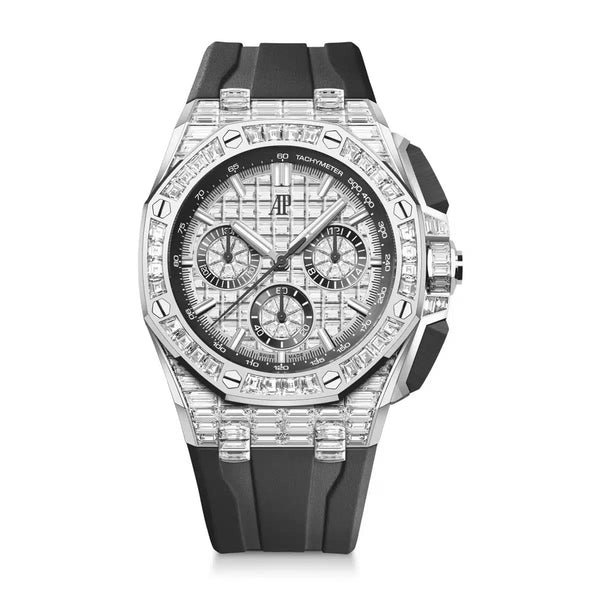 Audemars Piguet Royal Oak 26425BC.ZZ.D002CA.02 White Dial Diamond Bezel