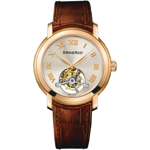 Audemars Piguet Jules Audemars Tourbillon 39mm 18k Rose Gold Watch 26561OR.OO.D088CR.01