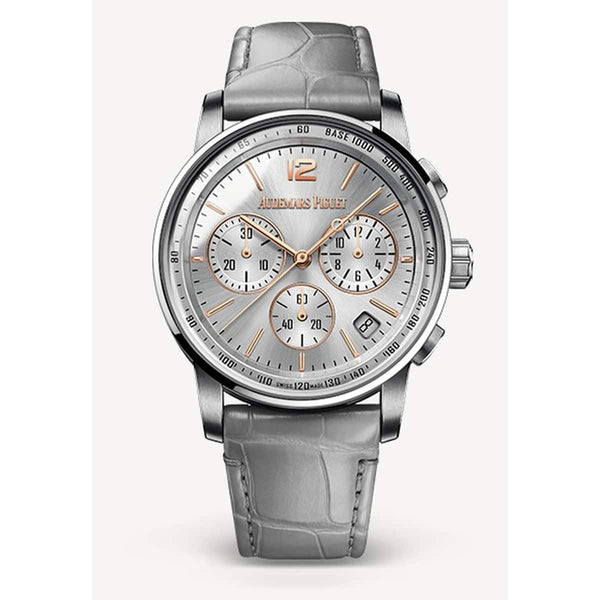 Audemars Piguet Code 11.59 26393CR.OO.A009CR.01 White Gold Silver Dial