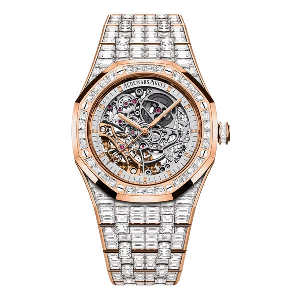 Audemars Piguet Royal Oak 15417OR.ZZ.1267OR.01.A "Chandelier" Skeleton 41mm Rose Gold