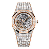 Audemars Piguet Royal Oak 15417OR.ZZ.1267OR.01.A "Chandelier" Skeleton 41mm Rose Gold