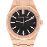 Audemars Piguet Royal Oak 15510OR.OO.1320OR.04 41mm Black Dial 18k Rose Gold Watch