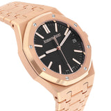 Audemars Piguet Royal Oak 15510OR.OO.1320OR.04 41mm Black Dial 18k Rose Gold Watch