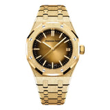 Audemars Piguet Royal Oak 15550BA.GG.1356BA.01 Frosted Gold 37mm Yellow Gold