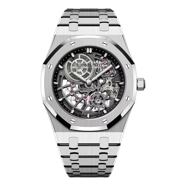 Audemars Piguet Royal Oak Jumbo Extra Thin Skeleton 16204BC.OO.1240BC.01 39mm 18K White Gold