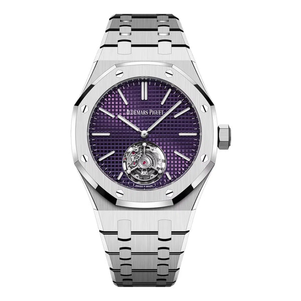 Audemars Piguet Royal Oak 26660ST.OO.1356ST.02 Flying Tourbillon Extra-Thin RD#3 37mm Purple Dial