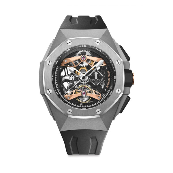 Audemars Piguet Royal Oak Concept Tourbillon Chronograph Openworked 26612TI.OO.D002CA.01 44mm Titanium