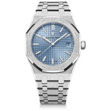 Audemars Piguet Royal Oak Frosted Gold Selfwinding 77353BC.GG.1263BC.01 34mm White Gold Blue Dial