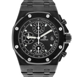 Audemars Piguet Royal Oak Offshore 26238CE.OO.1300CE.01 Ceramic Black Dial 42mm Flyback Chronograph