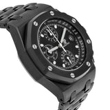 Audemars Piguet Royal Oak Offshore 26238CE.OO.1300CE.01 Ceramic Black Dial 42mm Flyback Chronograph