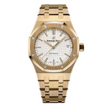 Audemars Piguet Royal Oak 15450BA.OO.1256BA.01 37mm Yellow Gold Silver Dial