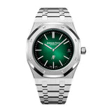 Audemars Piguet Royal Oak Jumbo Extra-Thin 15202PT.OO.1240PT.01 – 39mm Platinum, Green Dial