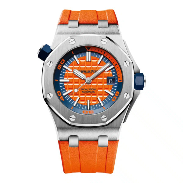 Audemars Piguet Royal Oak Offshore Diver 15710ST.OO.A070CA.01 Orange Dial 42mm