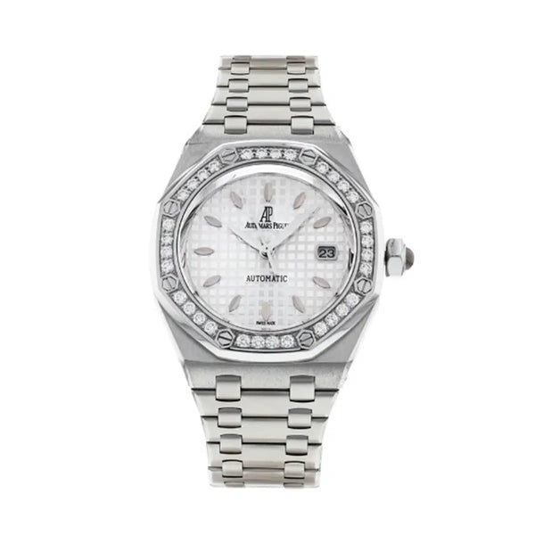 Audemars Piguet Royal Oak Selfwinding 33mm White Dial Ladies Watch 77321ST.ZZ.1230ST.01
