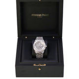 Audemars Piguet Royal Oak 15400ST 41mm 18K White Gold Aftermarket Diamond Watch
