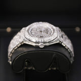 Audemars Piguet Royal Oak 15400ST 41mm 18K White Gold Aftermarket Diamond Watch