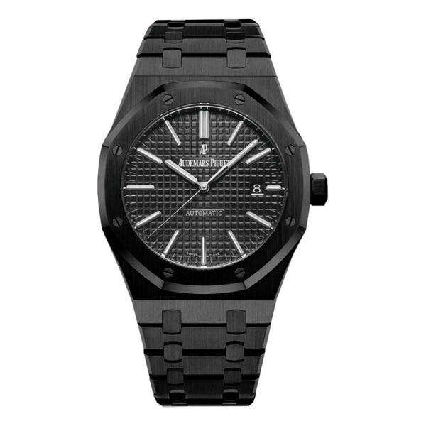 Audemars Piguet Royal Oak Selfwinding 15400ST 41mm Black PVD Coated Steel Watch